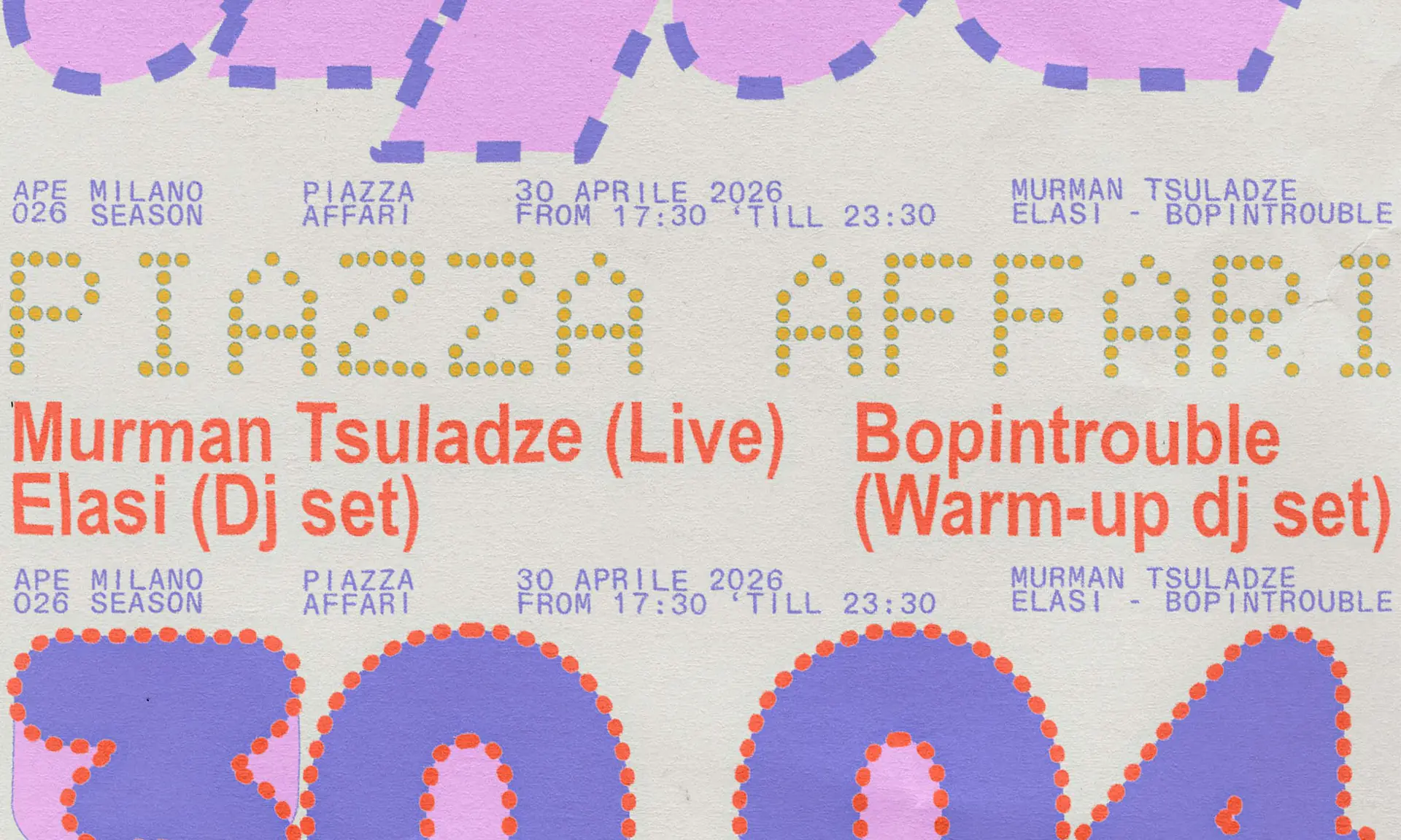APE 30.04.026 / Plaza Affari