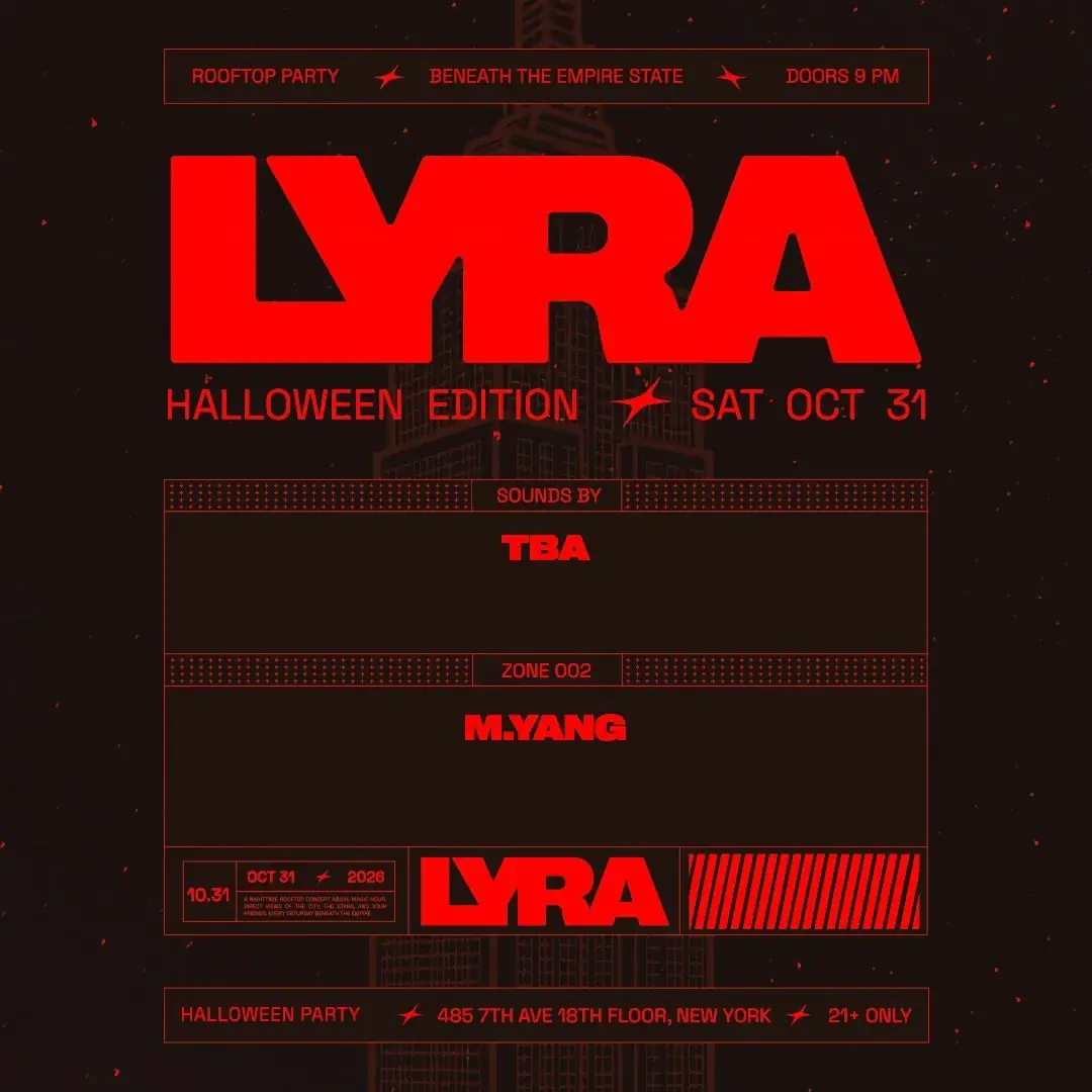 Lyra Halloween at Magic Hour Rooftop — Oct 31