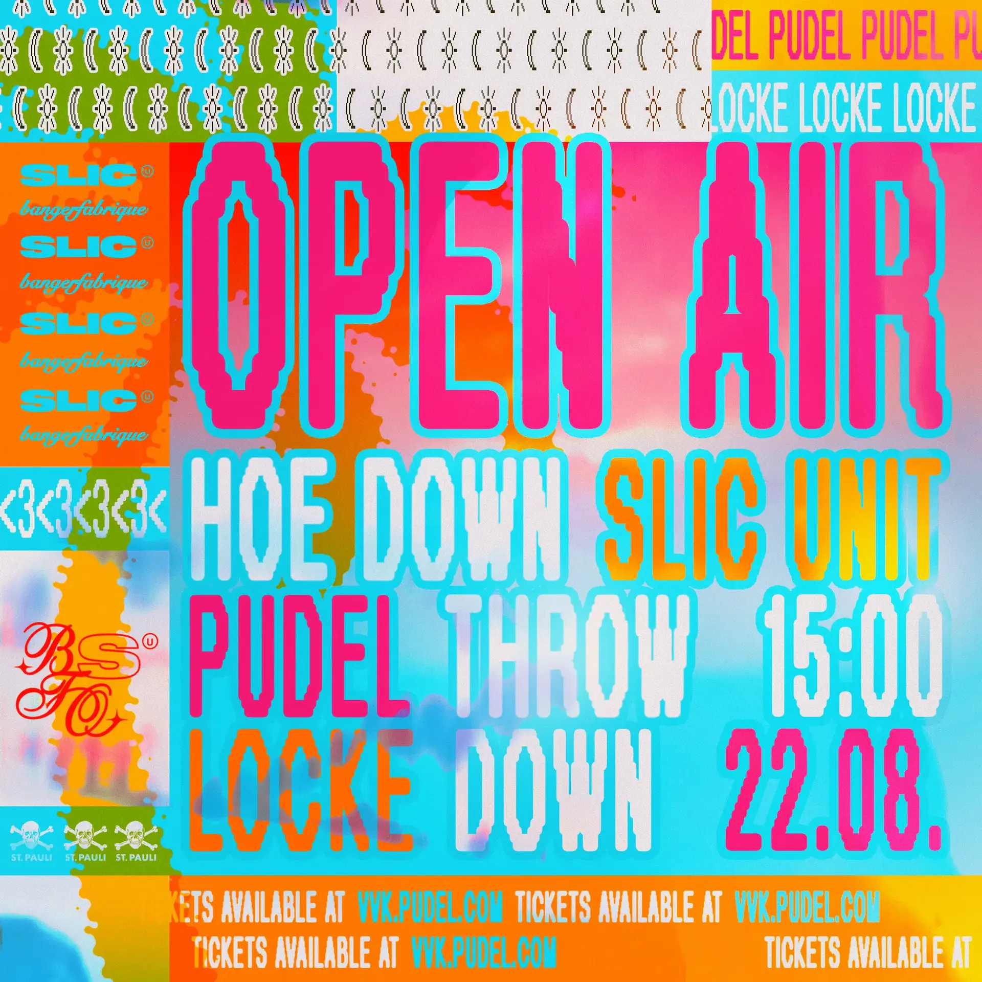 Hoe Down Throw Down x SLIC Unit Open Air