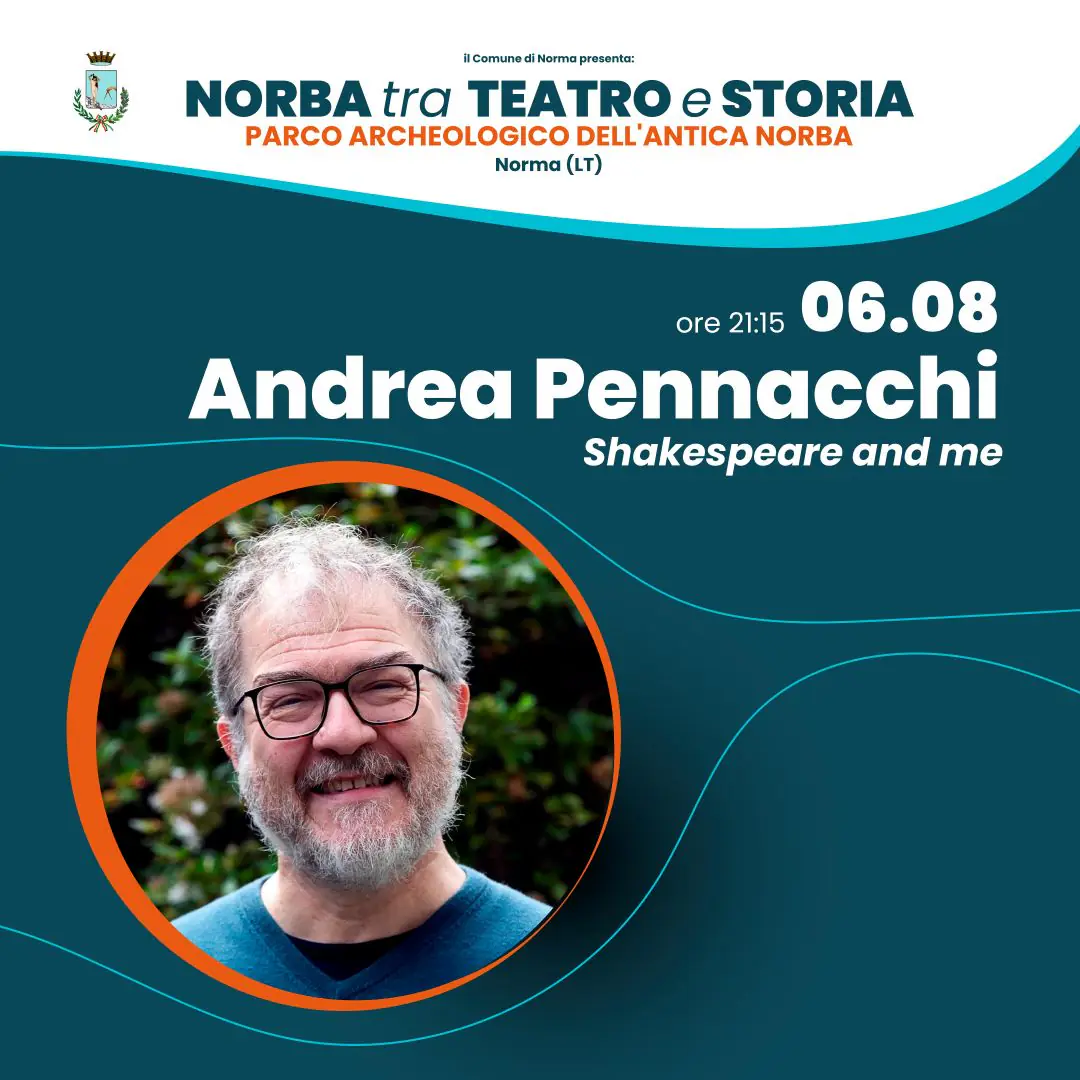 Andrea Pennacchi in "Shakespeare and me"