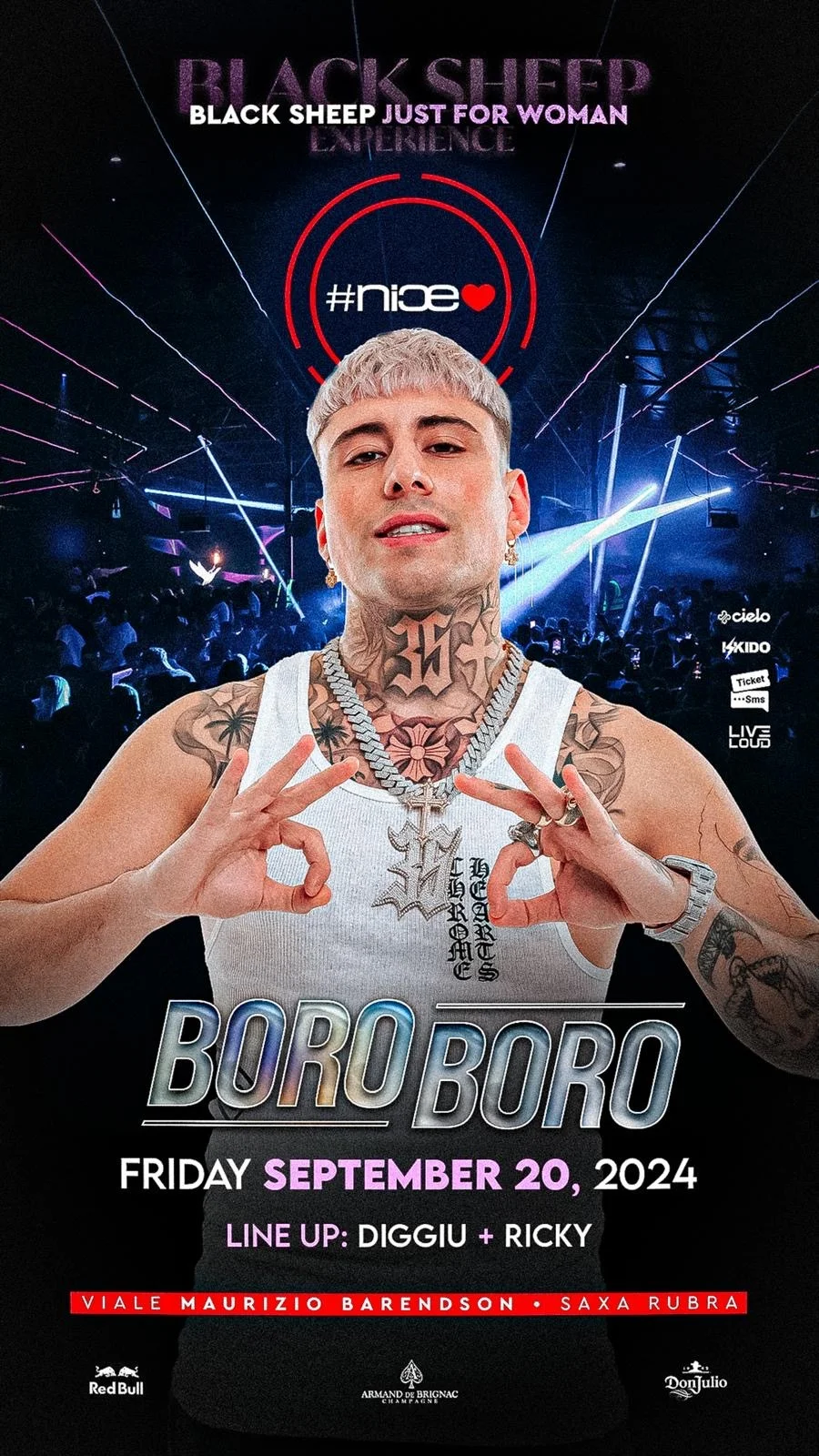 BORO BORO Viernes en el NICE