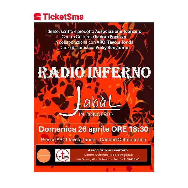Radio Inferno, Jabal en concierto