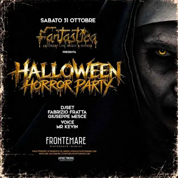 Halloween Horror Party au Frontemare
