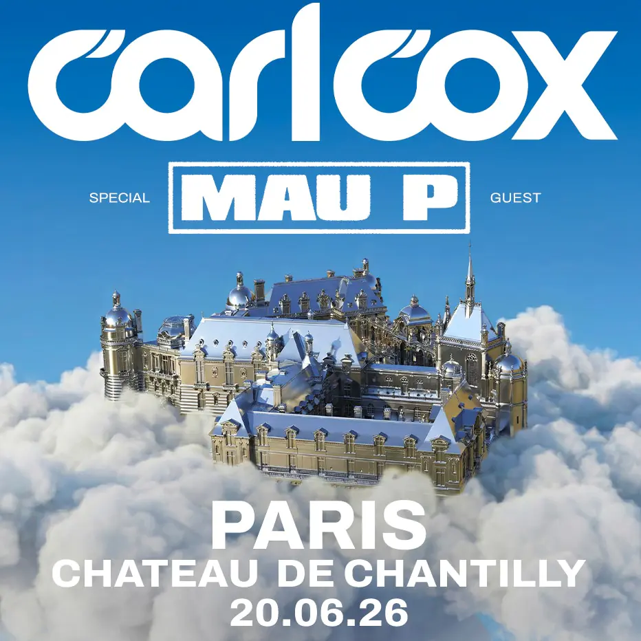 Carl Cox y Mau P en el castillo de Chantilly - París