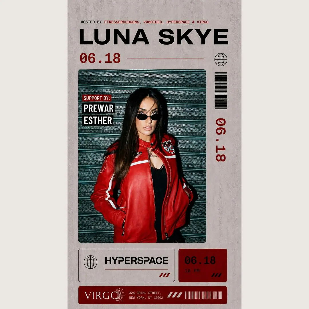 Luna Skye at Hyperspace