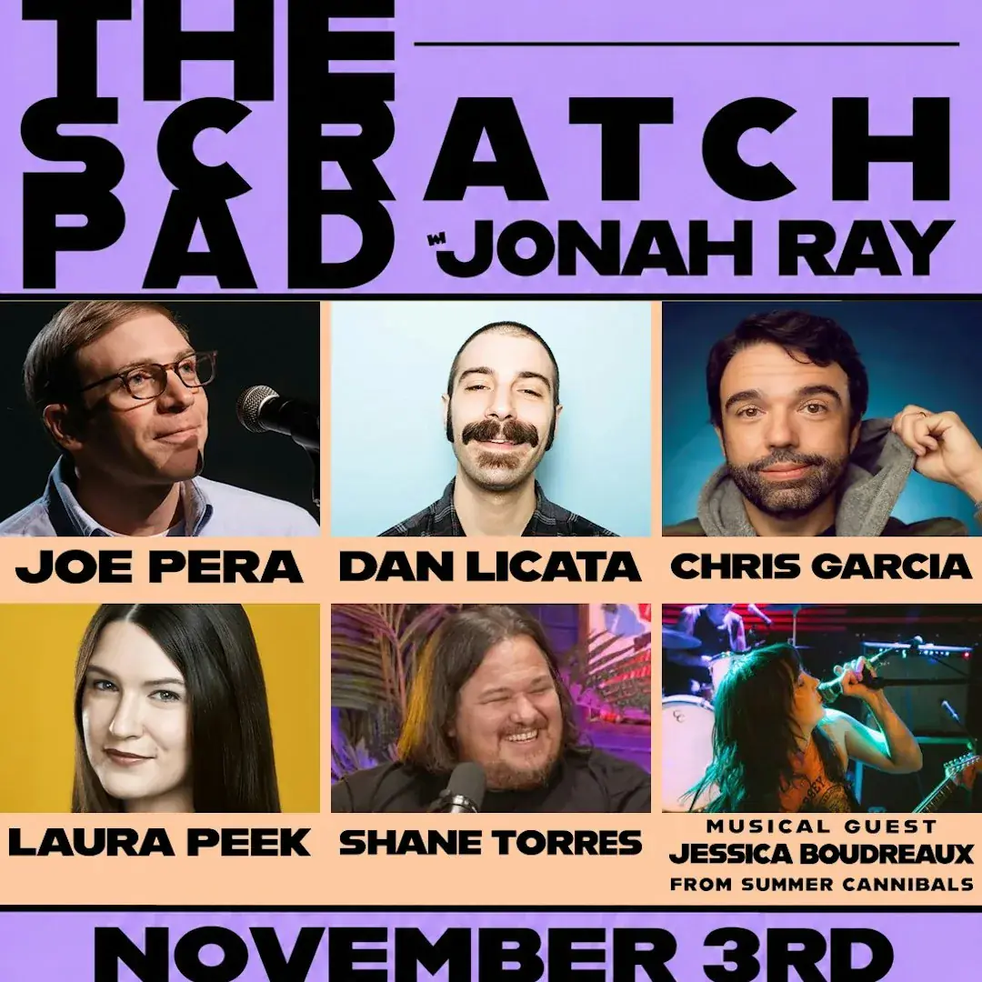 The Scratch Pad w / Jonah Ray