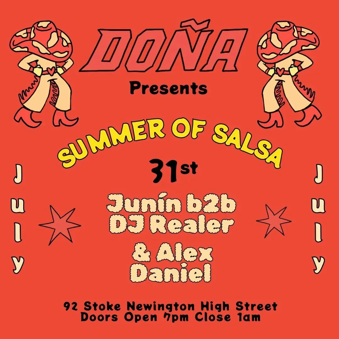 Summer of Salsa w / Junín, DJ Realer & Àngel Jungla