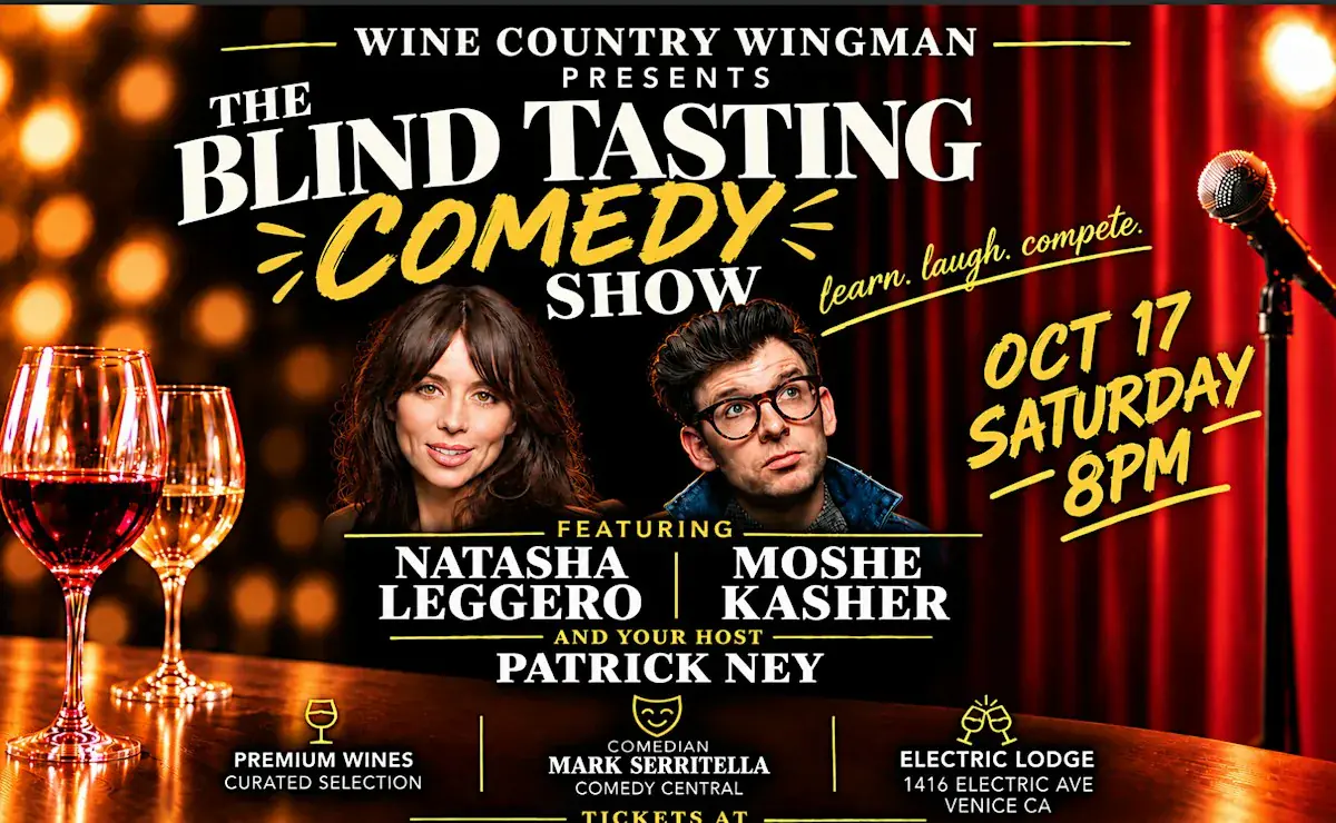 Blind Tasting Comedy Show w Natasha Leggero, Moshe Kasher and Patrick Ney