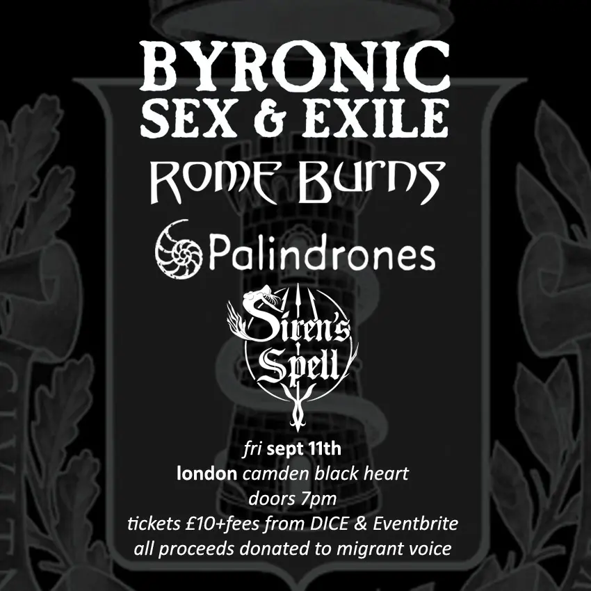 Byronic Sex & Exile