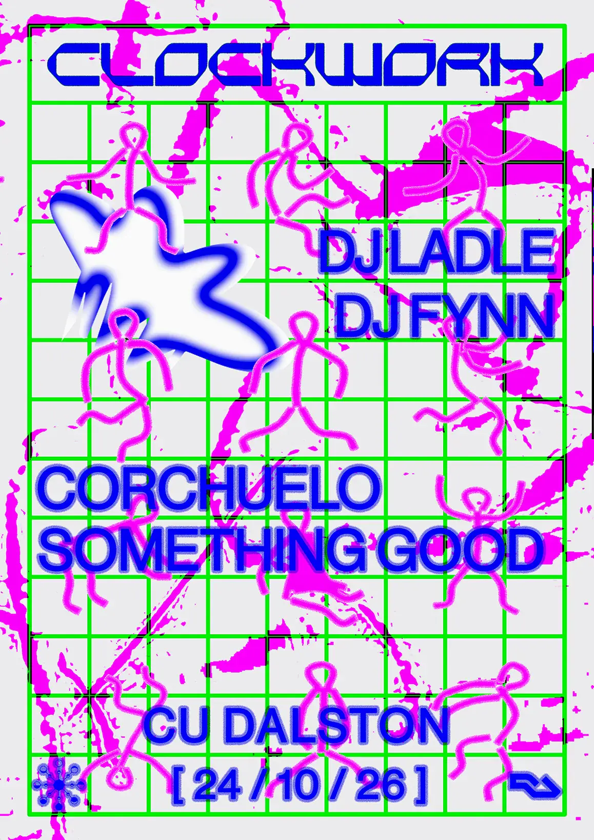 clockwork: dj ladle, dj fynn, corchuelo, something good