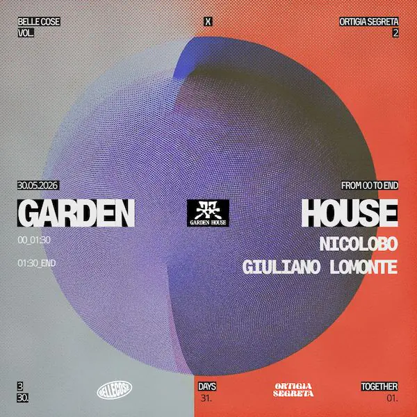 Garden and Friends presents Giuliano Lomonte