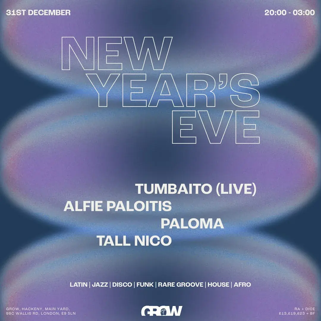 SILVESTER IM GROW: TUMBAITO [LIVE] + DJs