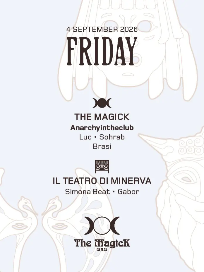 Anarchy In The Club with Brasi, Sohrab, Luc, Dj Dune, Simona Beat, Gabor
