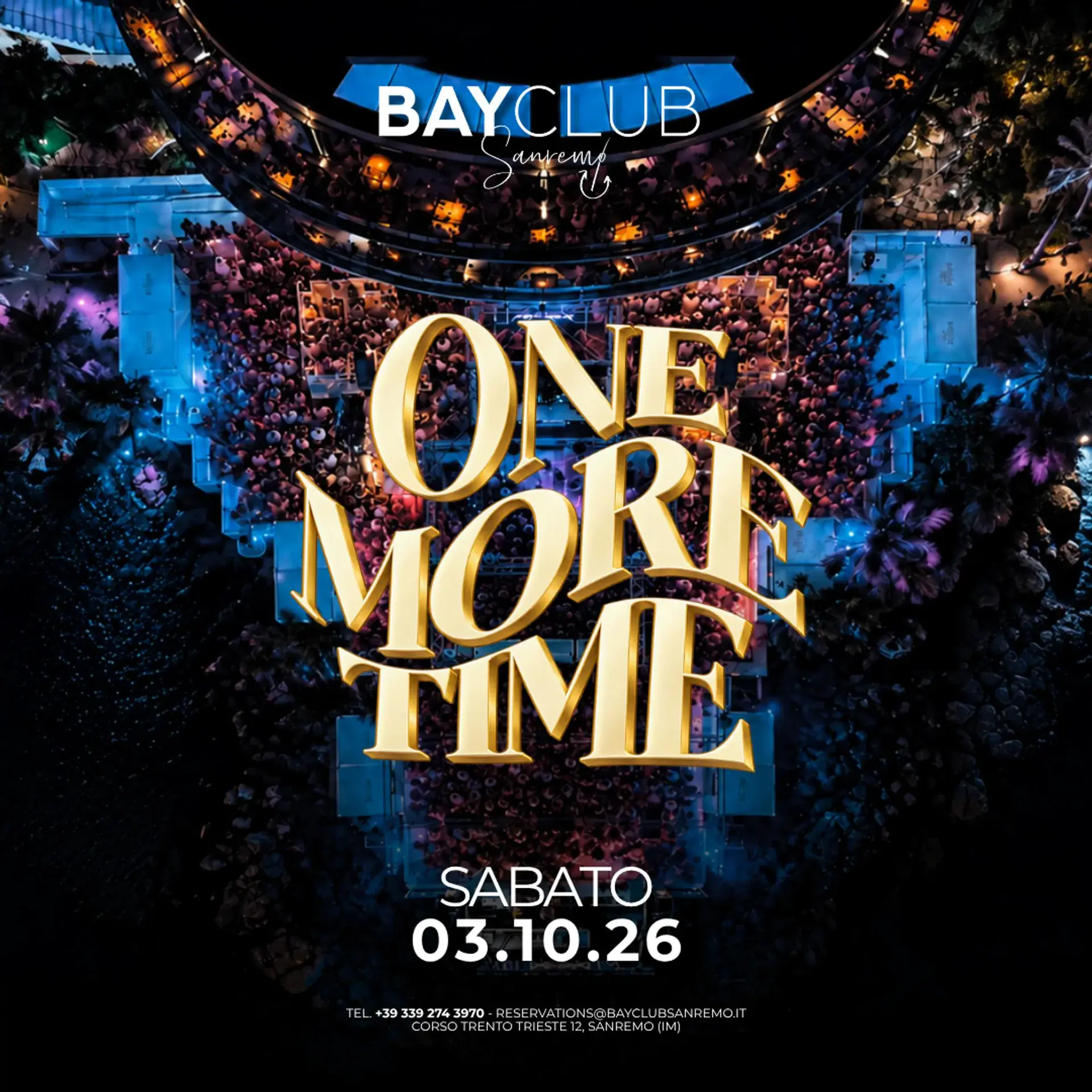 ONE MORE TIME | Bay Club Sanremo
