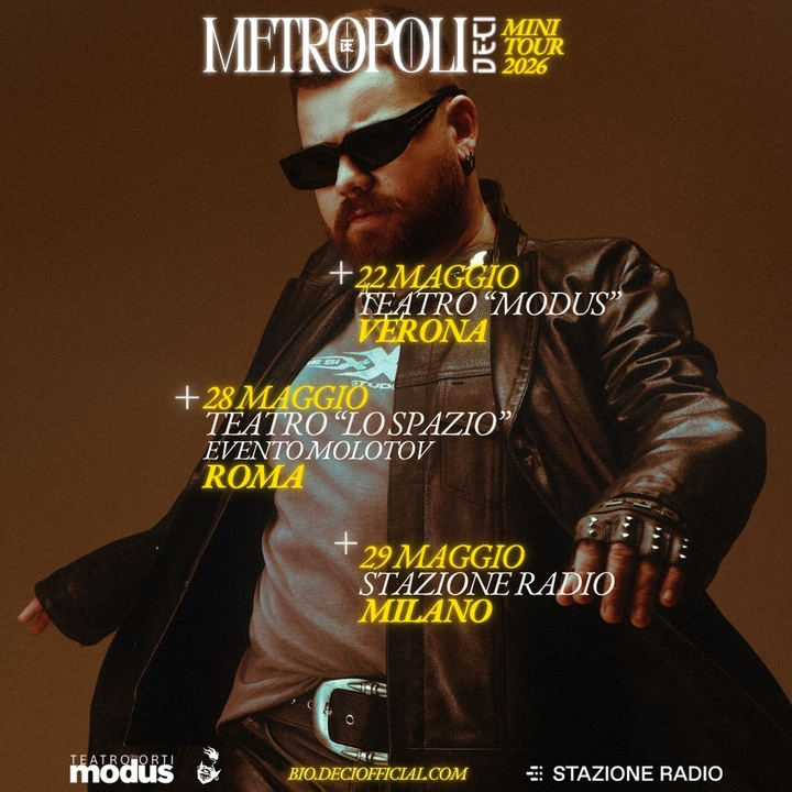 DECI - METROPOLI MINI TOUR 2026