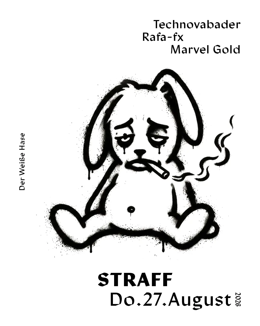 STRAFF / Techno Thursday / 5€ until 1 AM