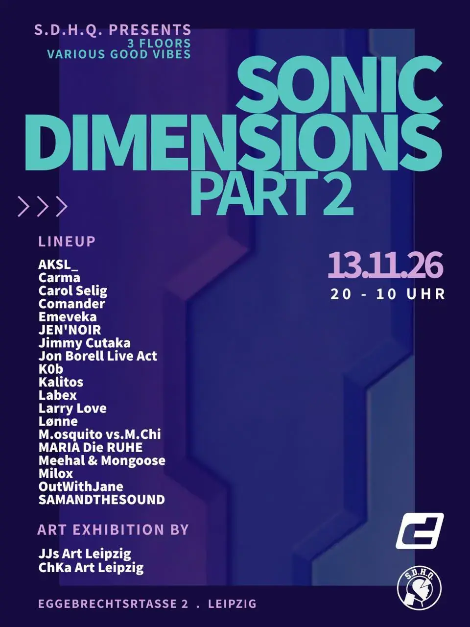 S.D.H.Q. presents: Sonic Dimensions Part 2