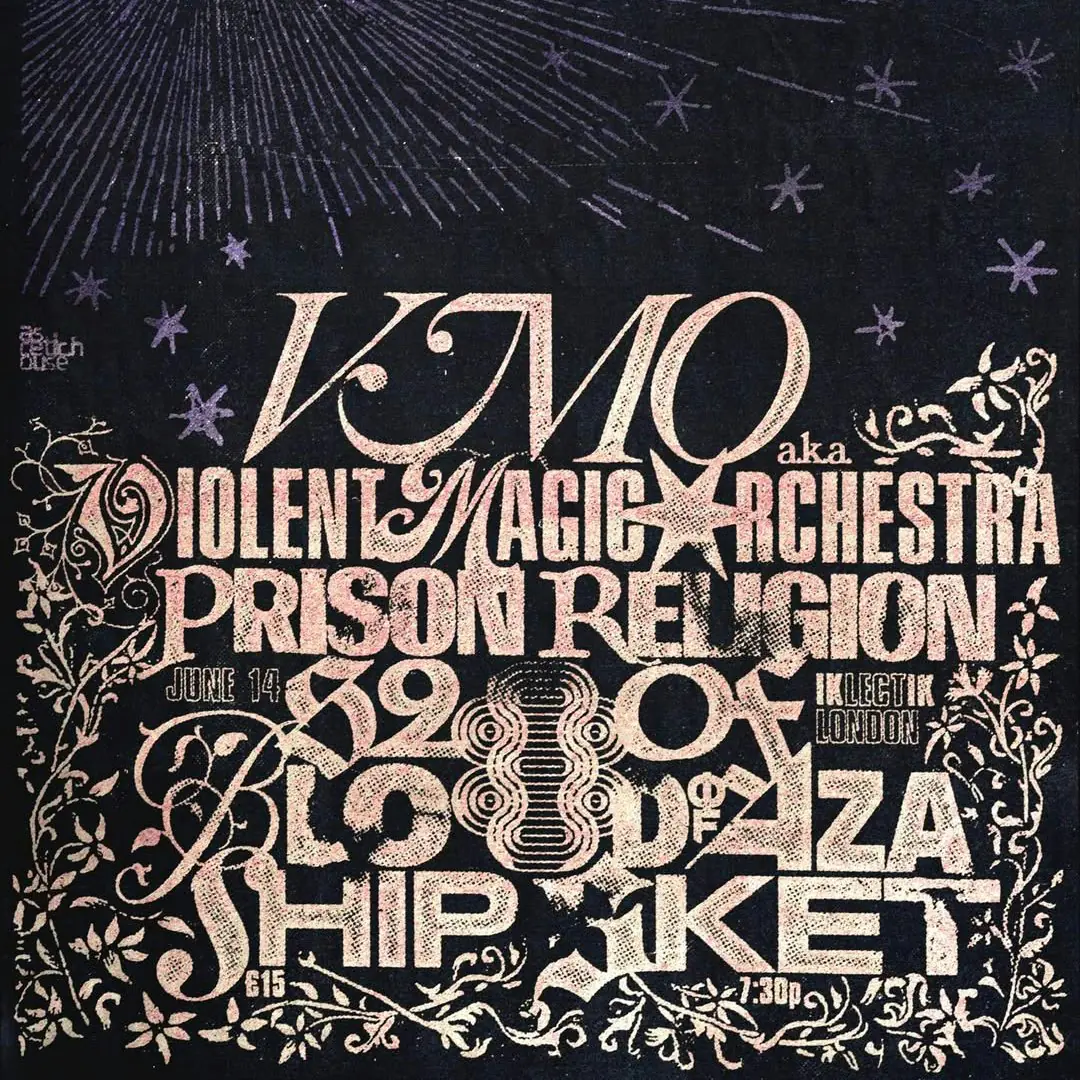 Ascetic House: Prison Religion, Violent Magic Orchestra, Ship Sket, Blood of Aza, S280F