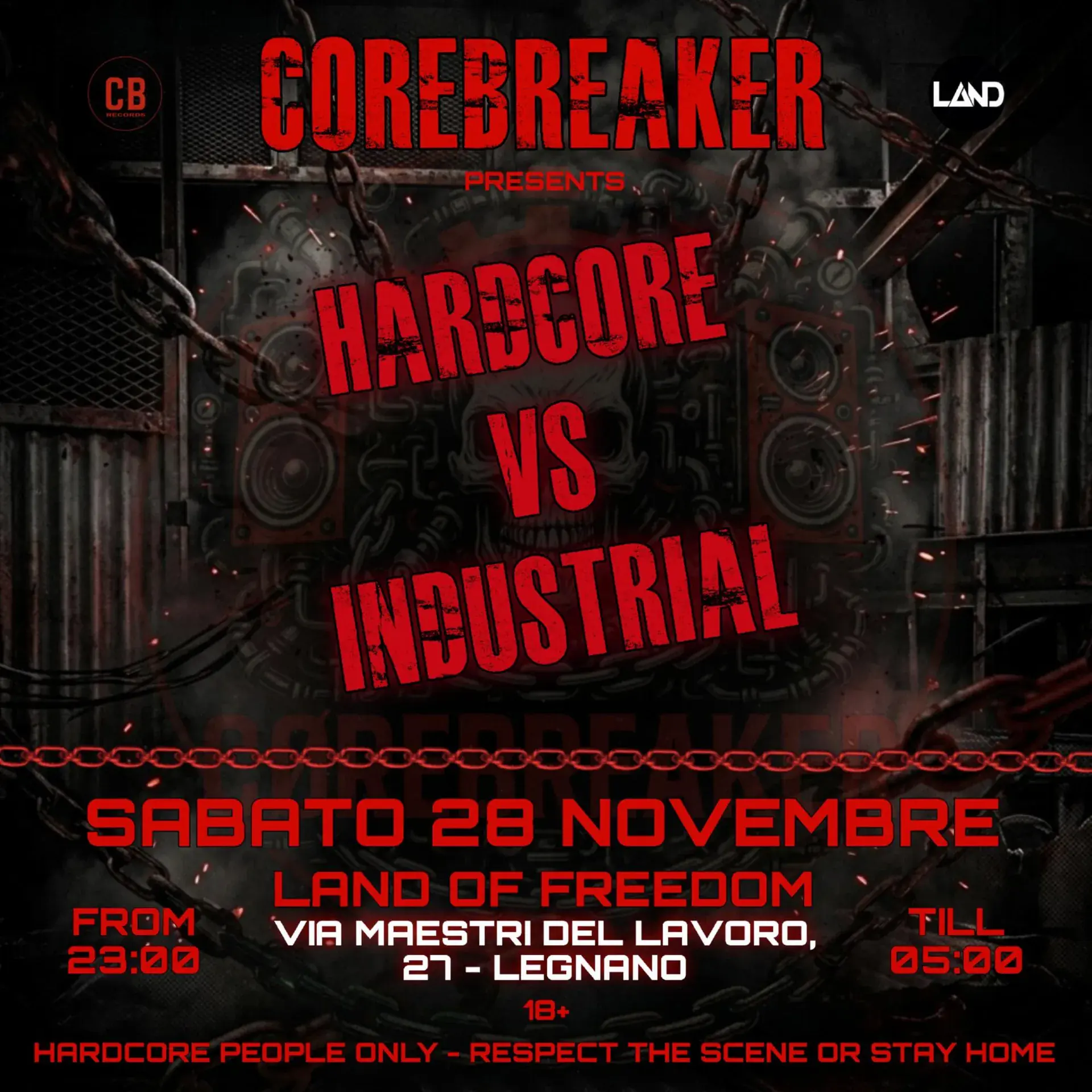 COREBREAKER • Hardcore vs. Industrial
