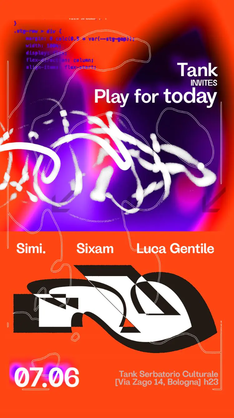 Tank invite Play For Today