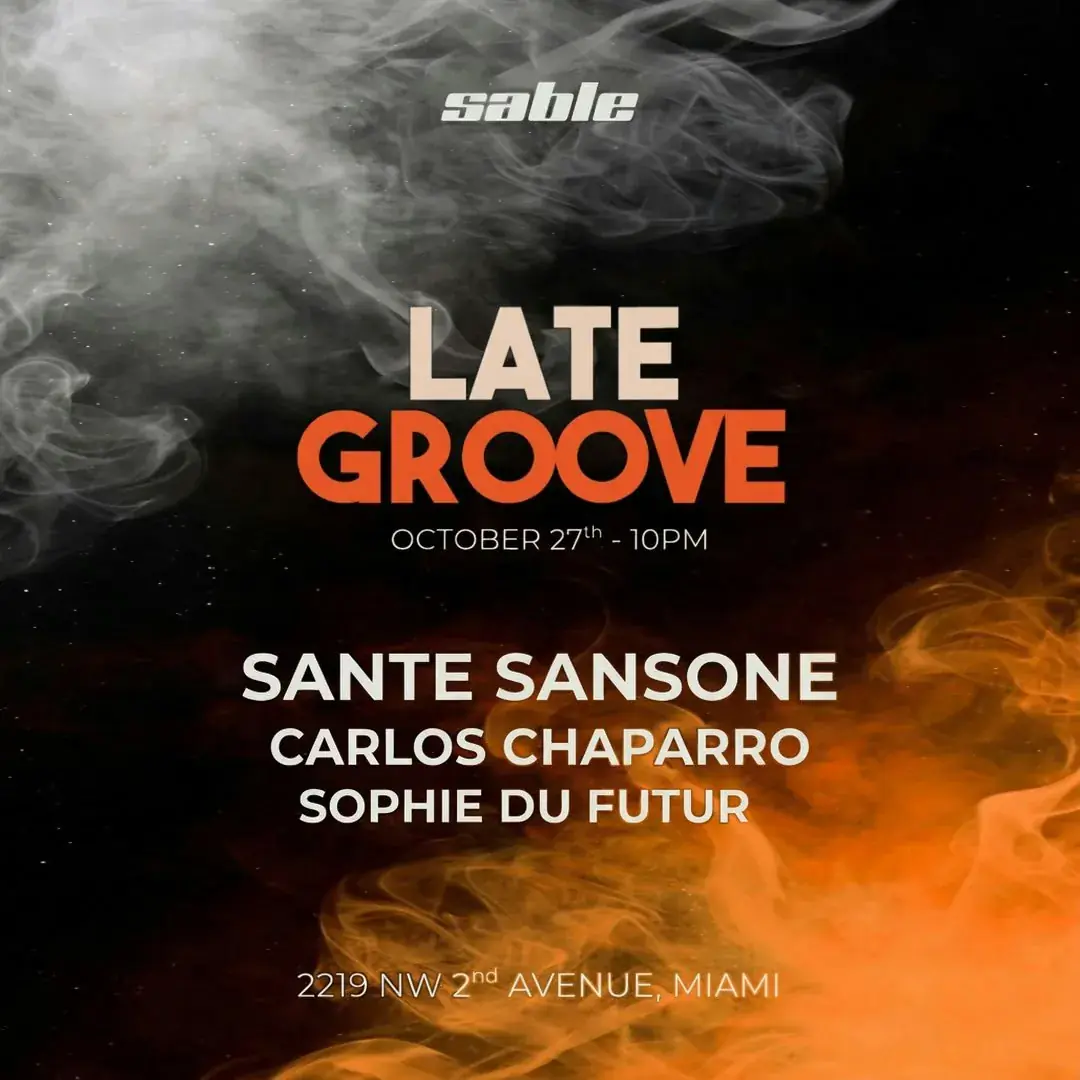 Late Groove: Sante Sansone
