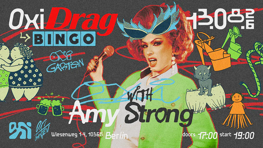 DRAG BINGO with Amy Strong 'FREE ENTRY!'