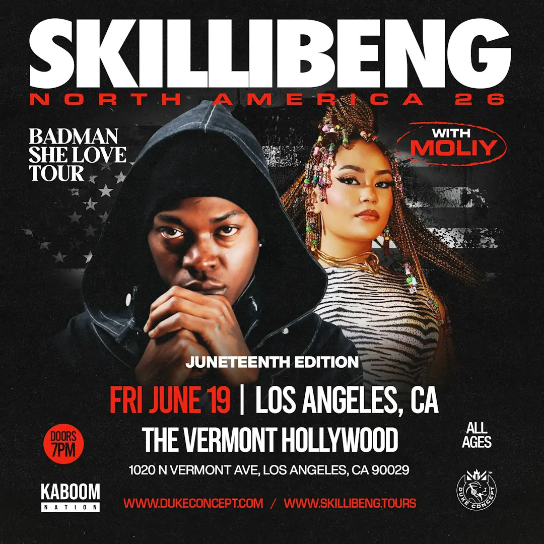 Skillibeng: Badman She Love Tour, Los Ángeles, CA