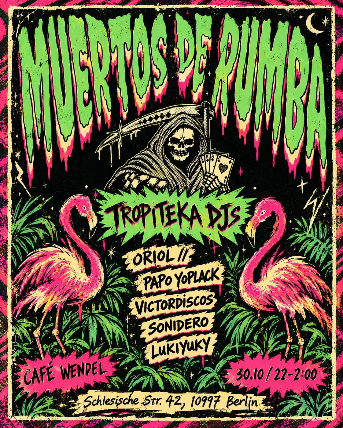 TROPITEKA - Muertos De Rumba (Cumbia, Disco, Salsa, Latin Funk)