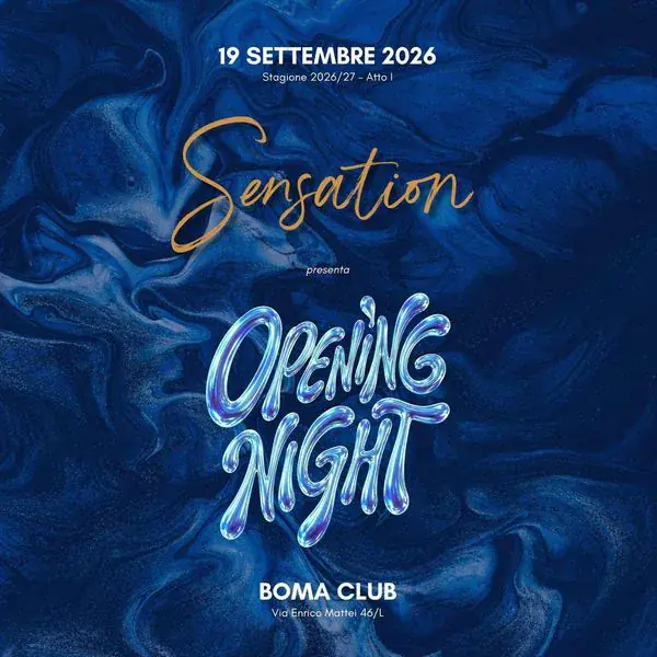 Sensation Opening Night