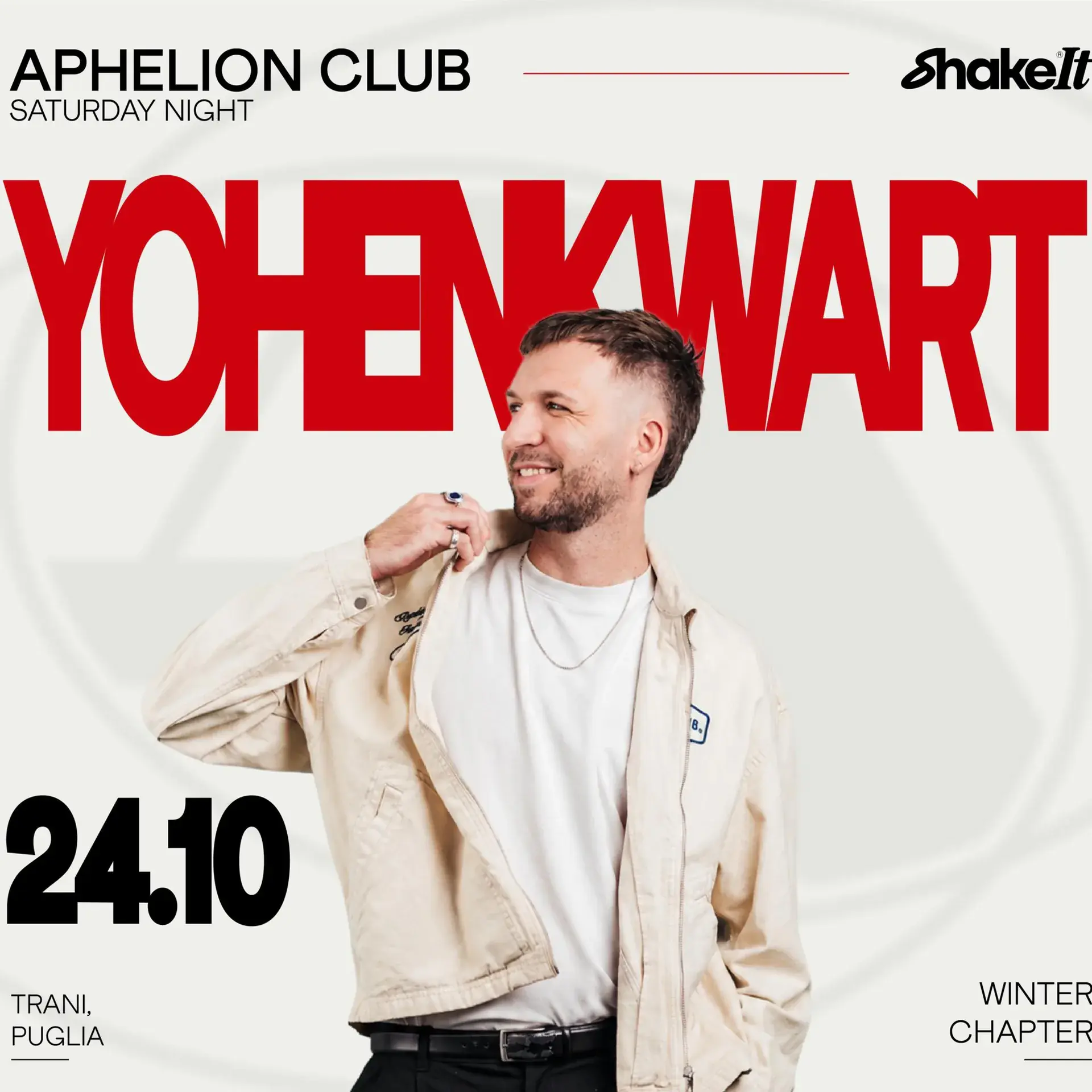 Aphelion Club • YOHENKWART • Sábado 24 de octubre de 2026