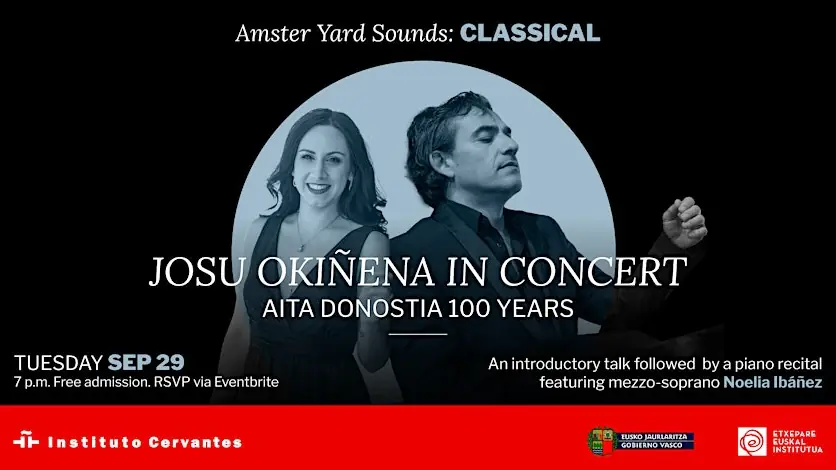 Josu Okiñena in concert — Aita Donostia 100 Years