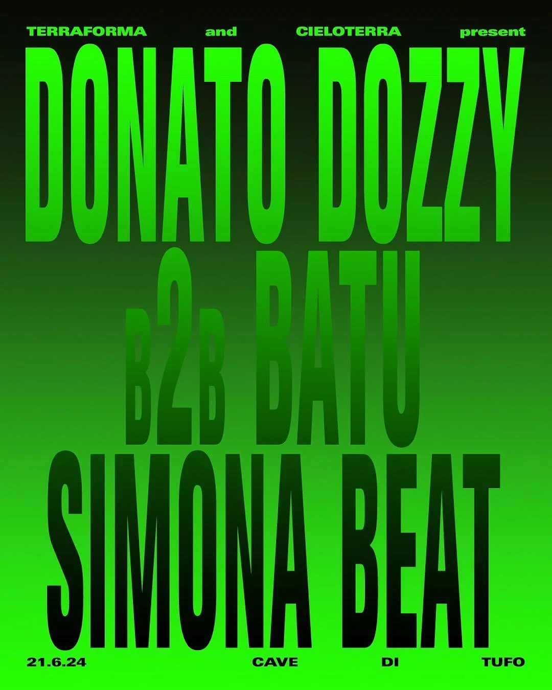 DONATO DOZZY b2b BATU at Cave di Tufo