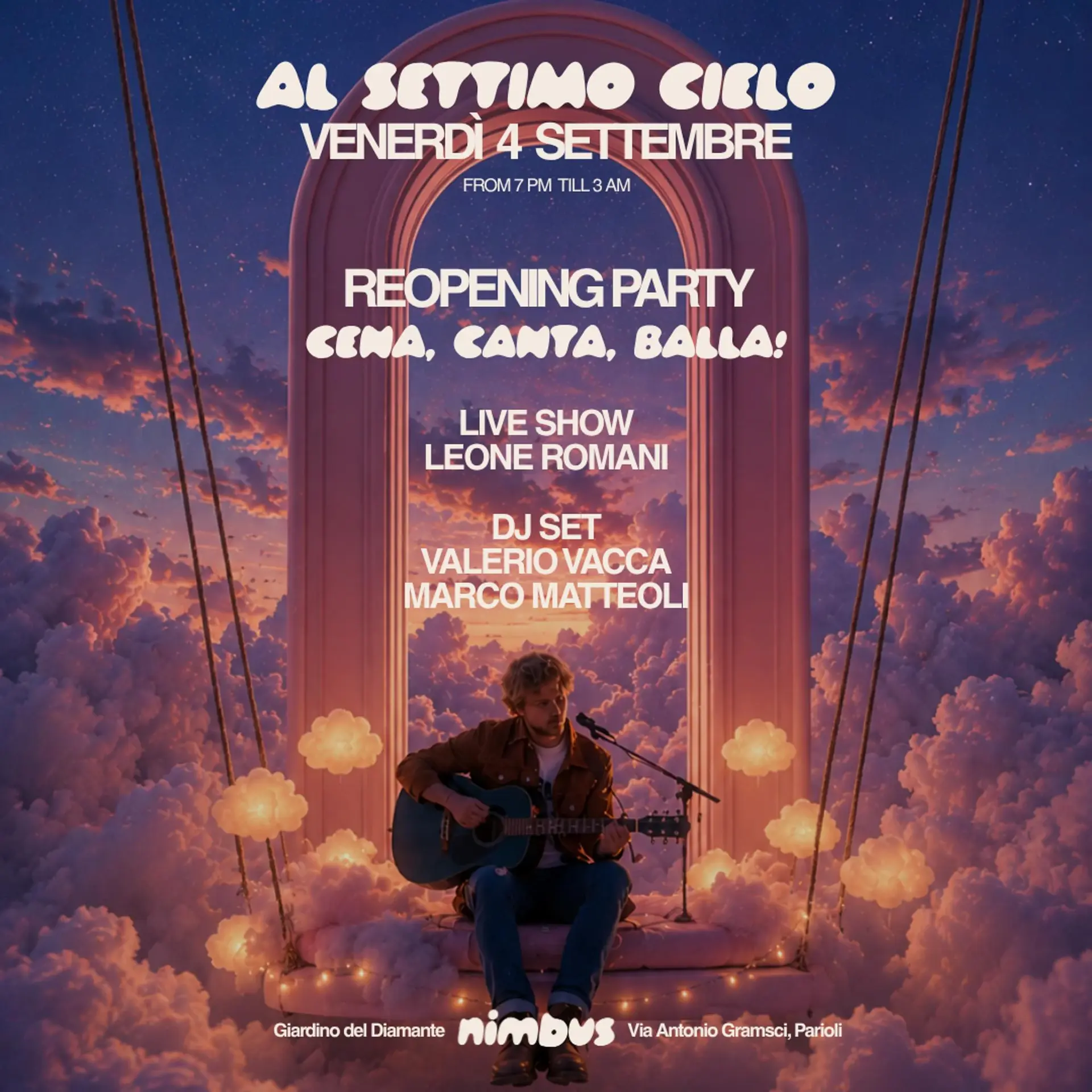 Al Settimo Cielo - Reopening Party