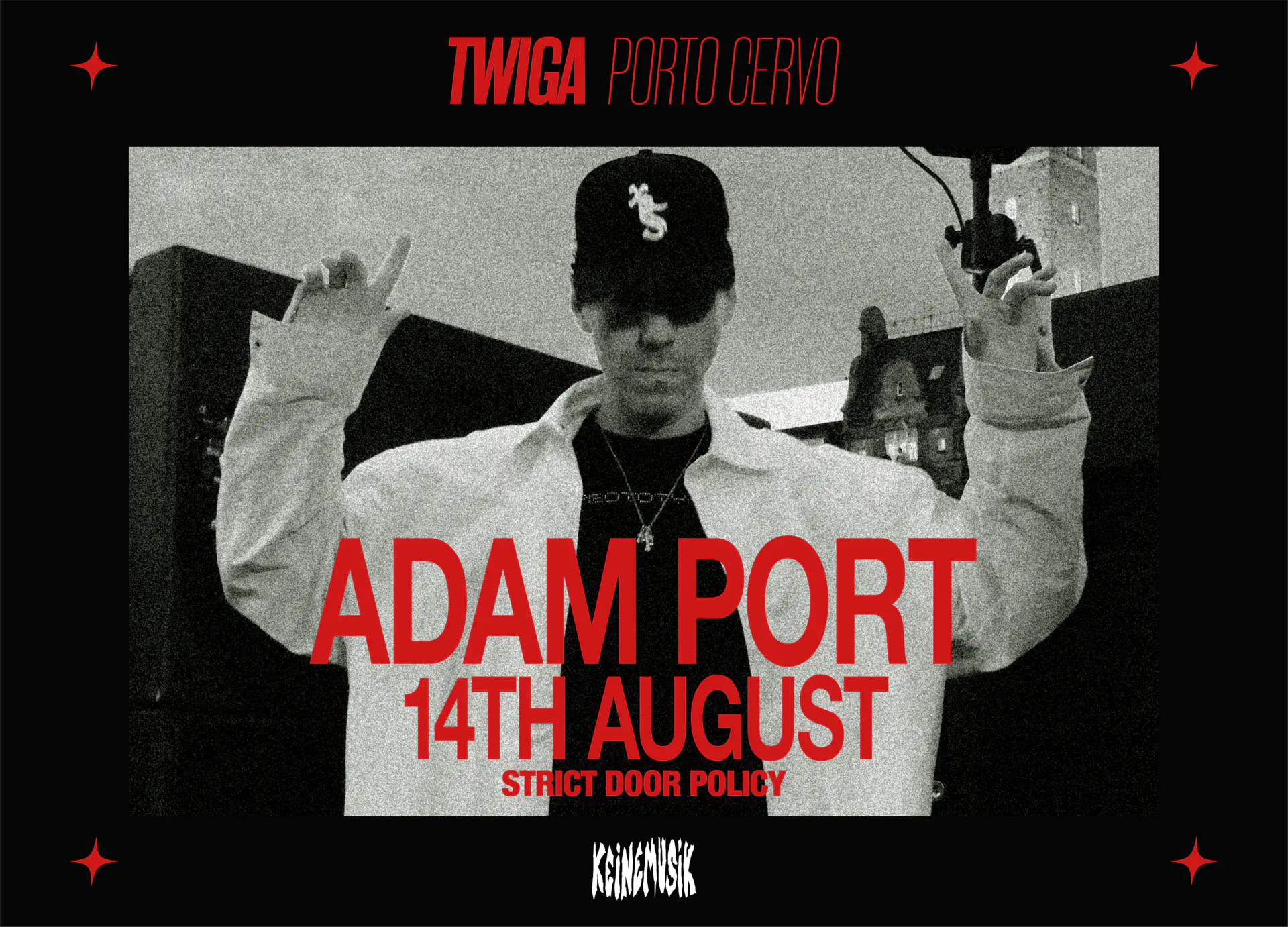 ADAM PORT at TWIGA Porto Cervo