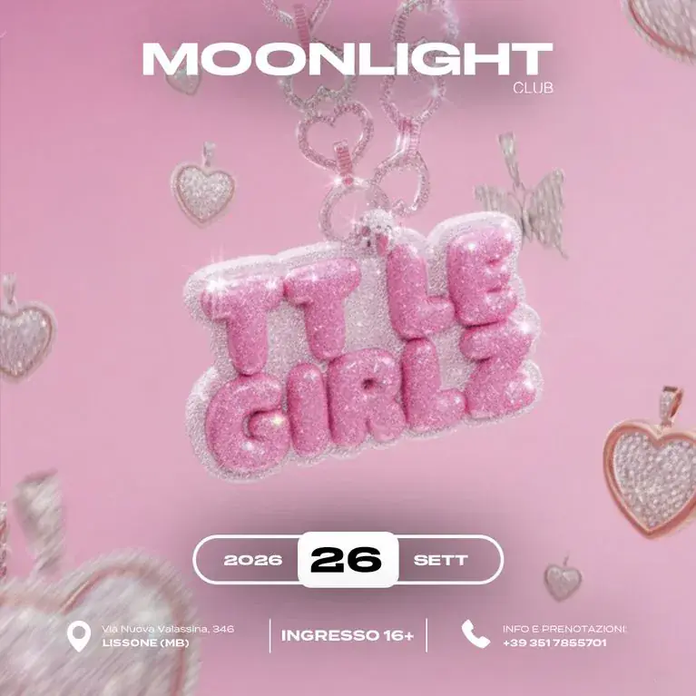 MOONLIGHT “TT LE GIRLZ” 26 SETTEMBRE 2026