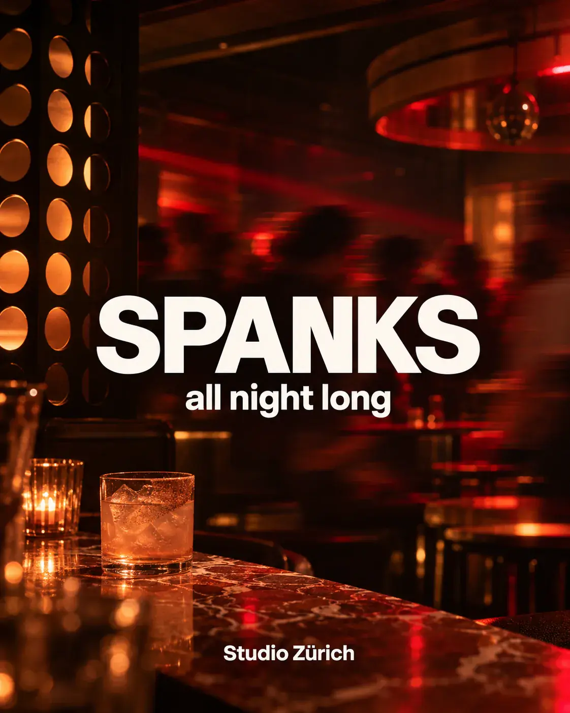 Spanks at Studio Zürich - All Night Long