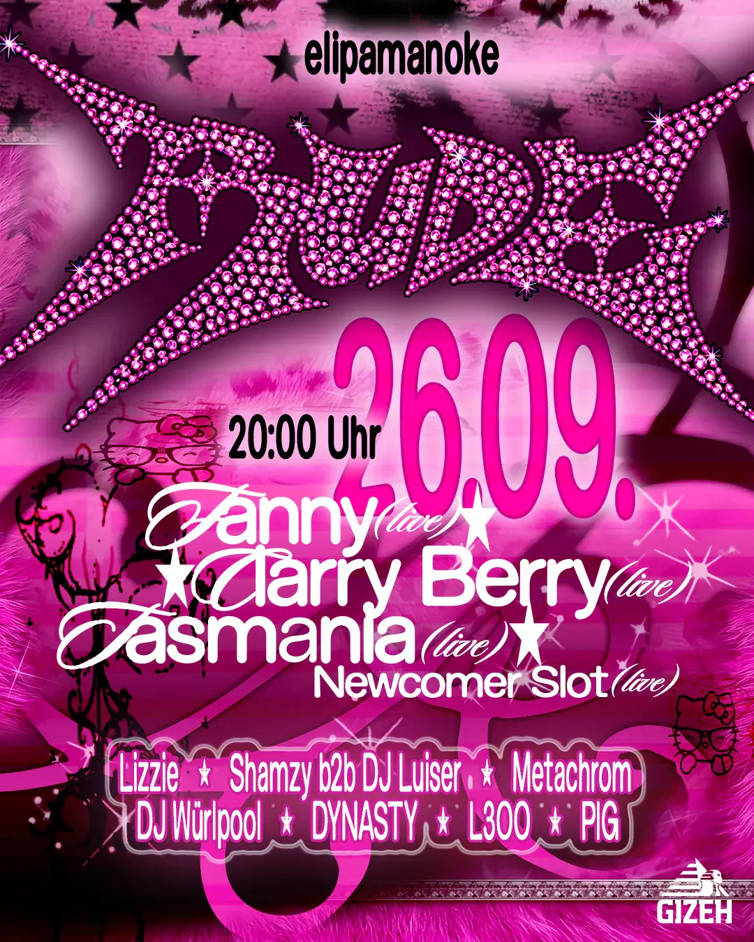 RUDE with Fanny, Clarry Berry, Meta Chrom and many more