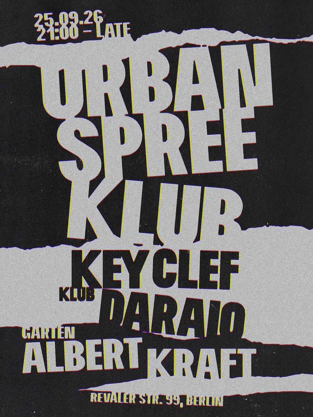 Escape with Romeo + The Calm Grey / / Urban Spree, Berlin