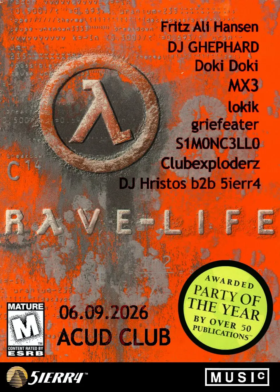RAVE-LIFE 1