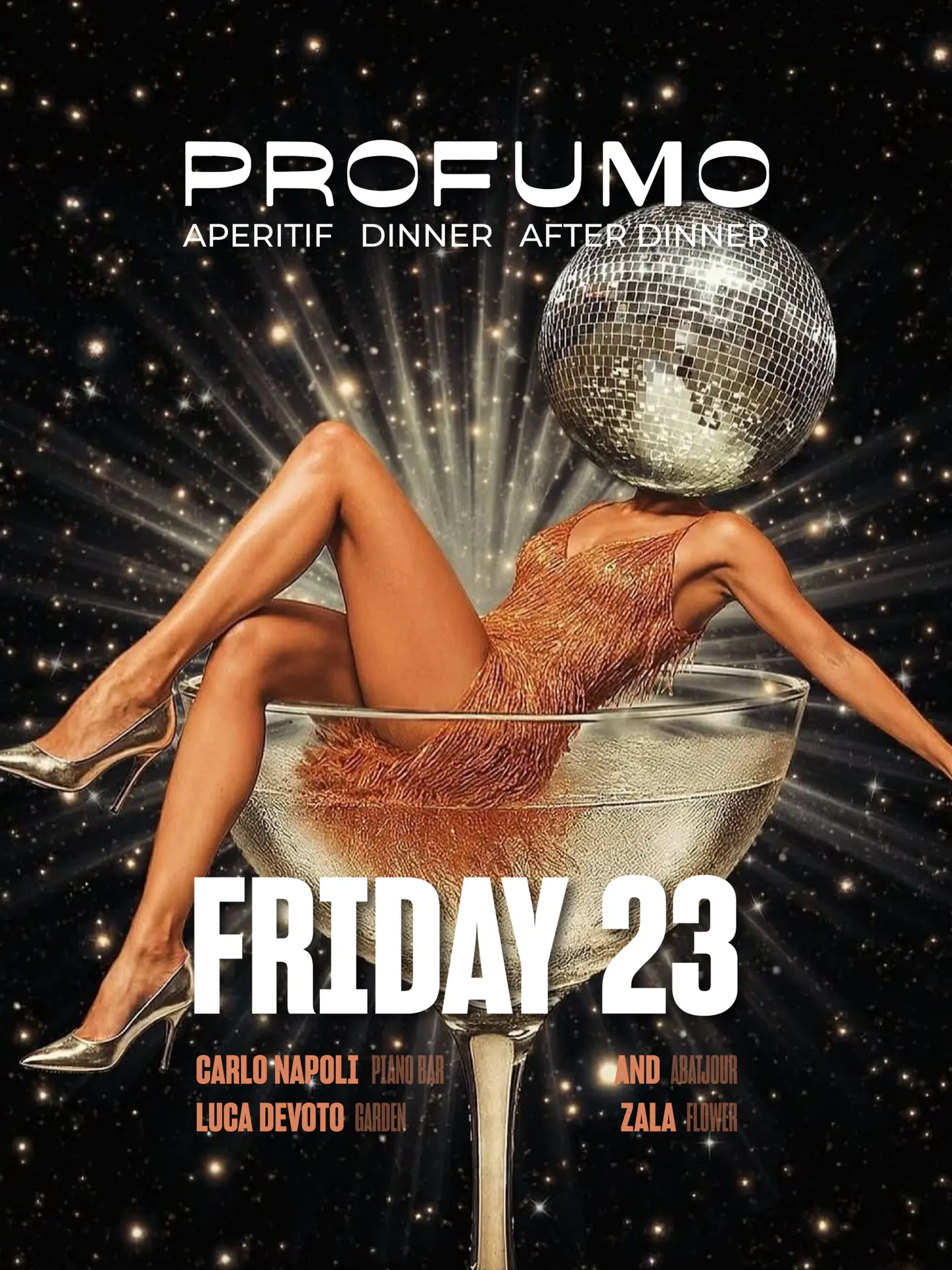 DJ SET & PIANO BAR en Profumo Roma