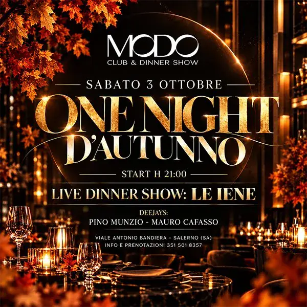 One night d'autunno