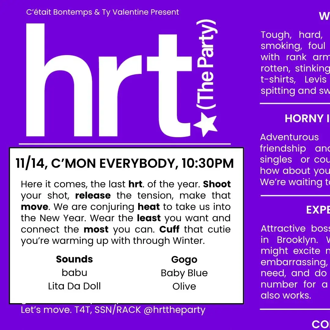 hrt* (the party)