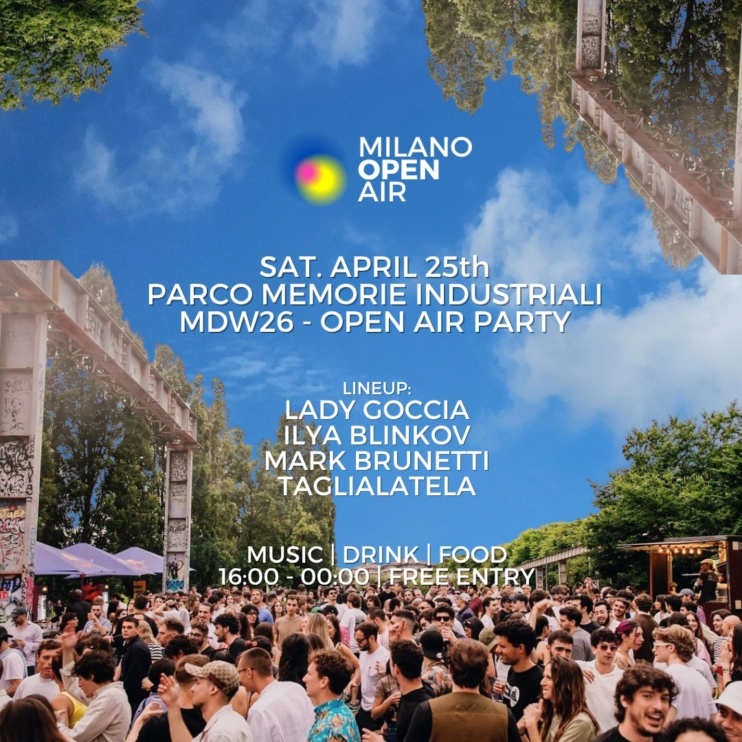 Mailand Open Air – Parco Memorie Industriali – Designwoche 2026