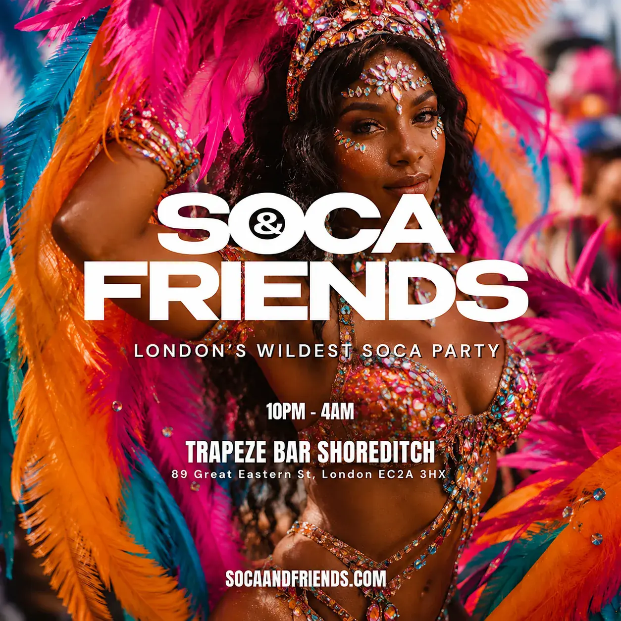 SOCA & FRIENDS - London's Soca Carnival Party