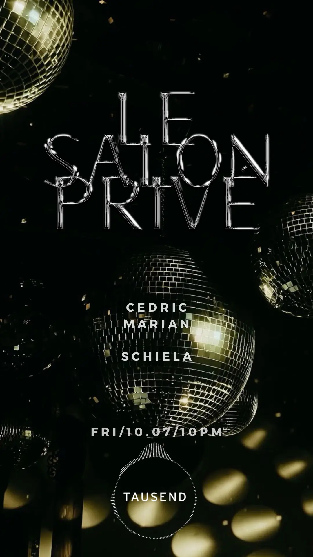 Le Salon Privé: Cedric Marian - Schiela