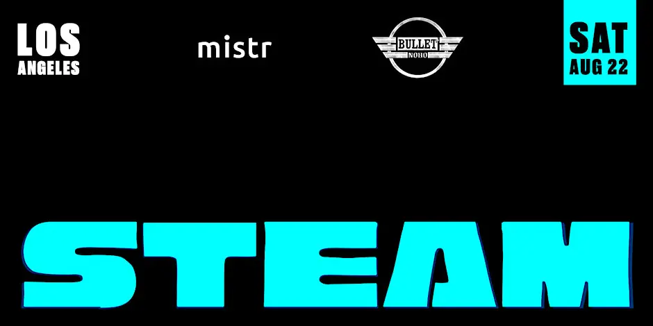 STEAM Towel Party LA - August Edition