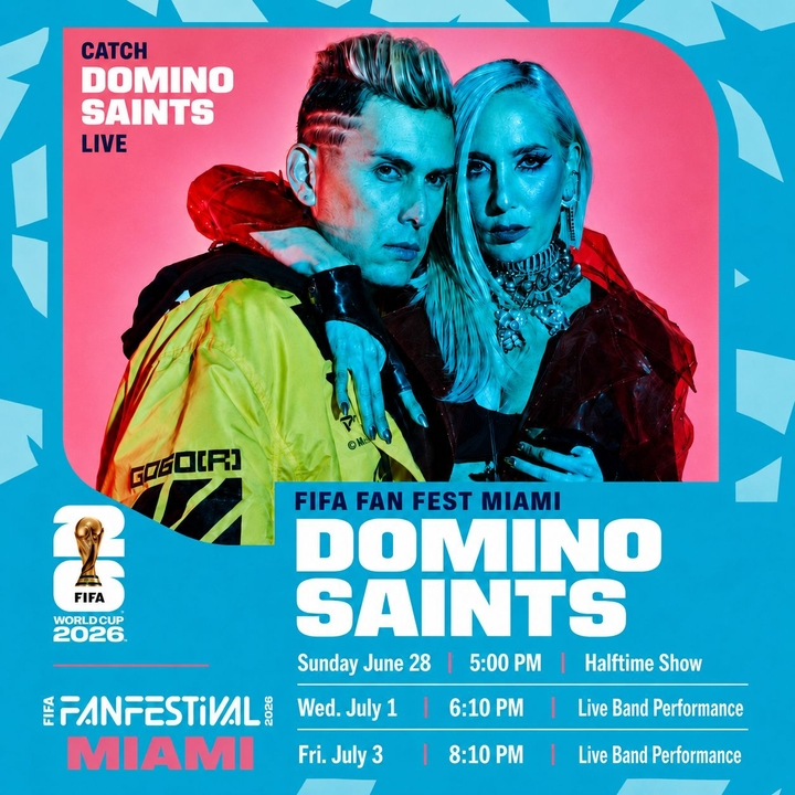 FIFA FAN FEST 2026: DOMINO SAINTS & FRIENDS