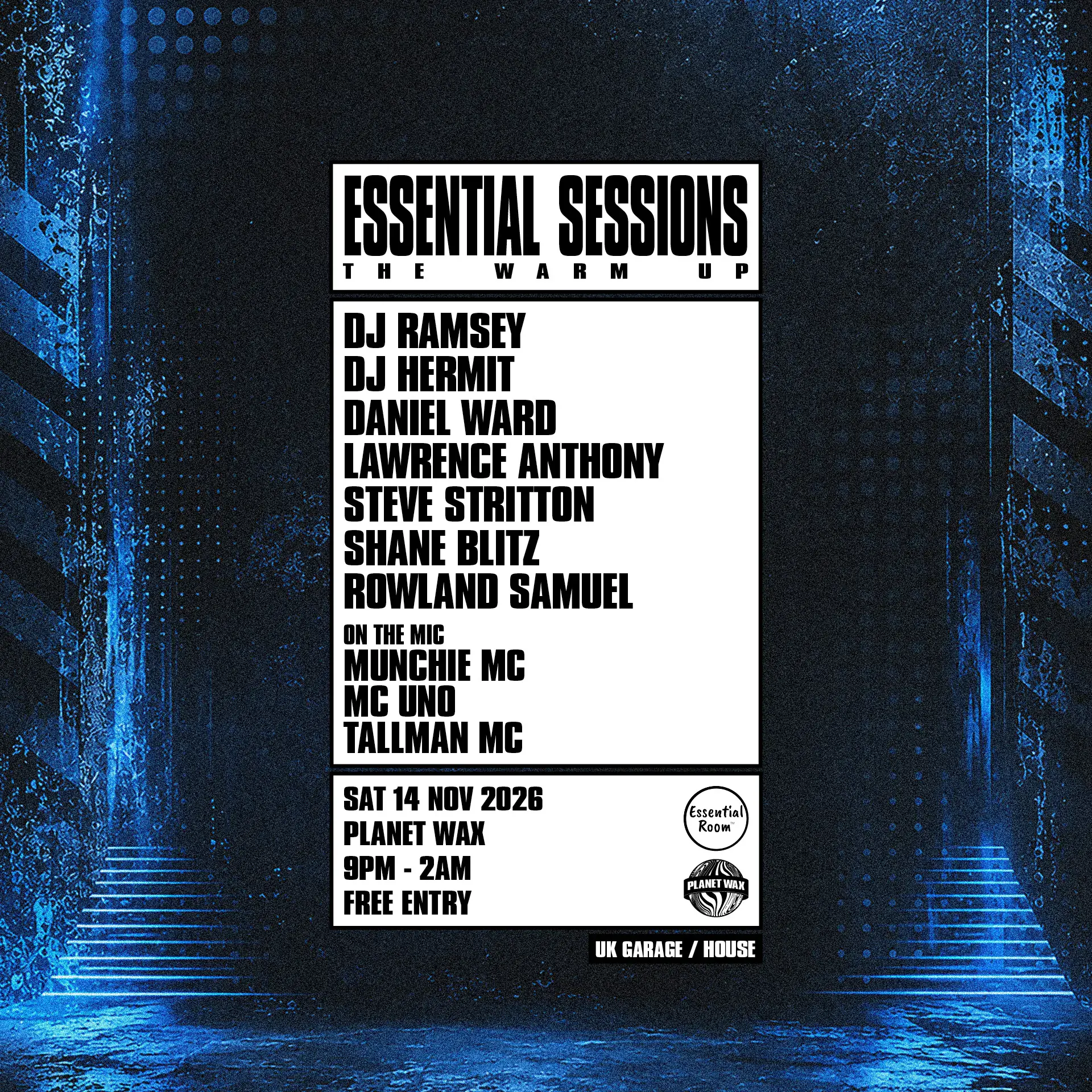 ESSENTIAL SESSIONS: The Warm Up