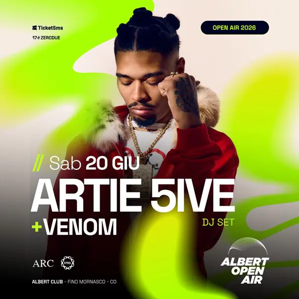 Artie5 + Venom - Albert Open Air 2026