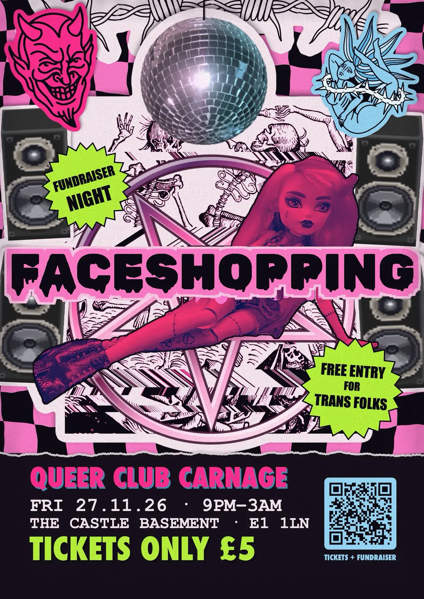 FACESHOPPING : UNE SOIRÉE DE SOUTIEN TRANS
